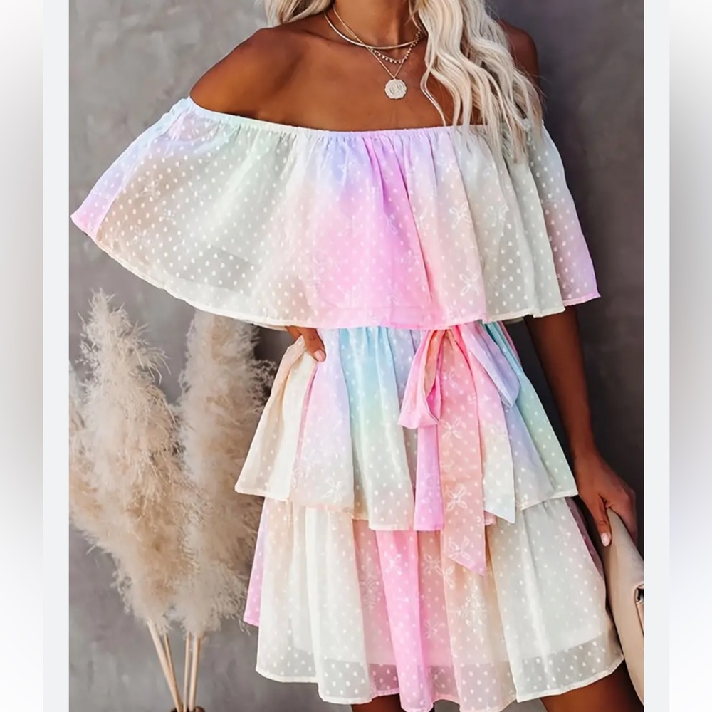 Pink Lily Pastel Dress